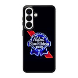 Pabst Blue Ribbon Neon Samsung Galaxy S26 Plus phone case