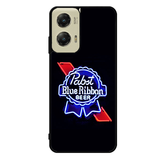 Pabst Blue Ribbon Neon Motorola Moto G Stylus 5G 2024 Case