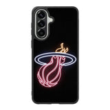 Miami Heat Neon Logo Samsung Galaxy A37 Case