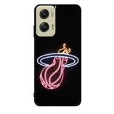 Miami Heat Neon Logo Motorola Moto G Stylus 5G 2024 Case