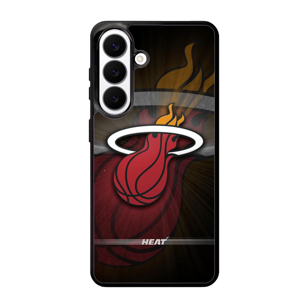 Miami Heat NBA Logo Samsung Galaxy S26 phone case