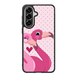 Flamingo Couple Samsung Galaxy A37 Case