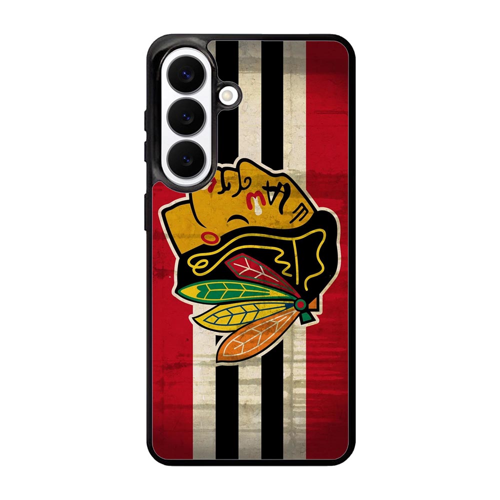 Chicago Blackhawks Logo Samsung Galaxy S26 phone case