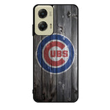 Chicago Cubs Wood Logo Motorola Moto G Stylus 5G 2024 Case