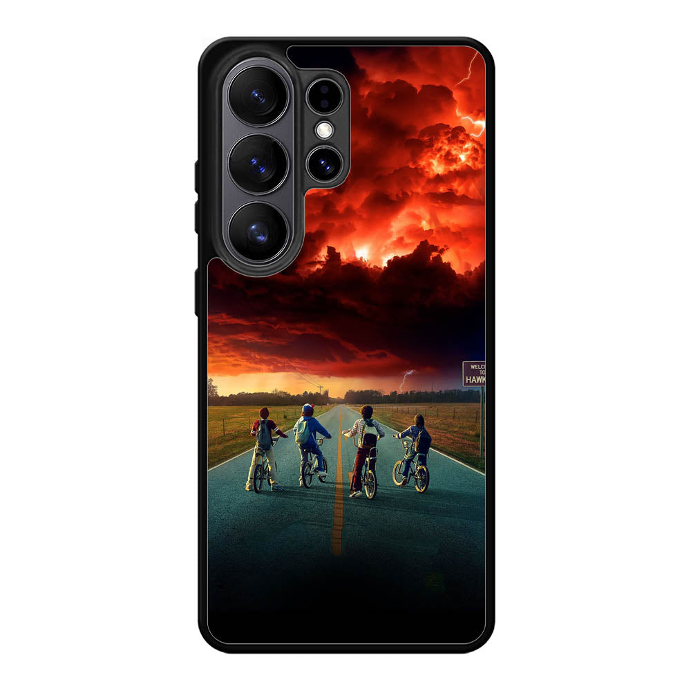 Stranger Things Hawkins Samsung Galaxy S26 Ultra phone case