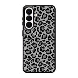 Leopard Grey Pattern Samsung Galaxy S26 Plus phone case