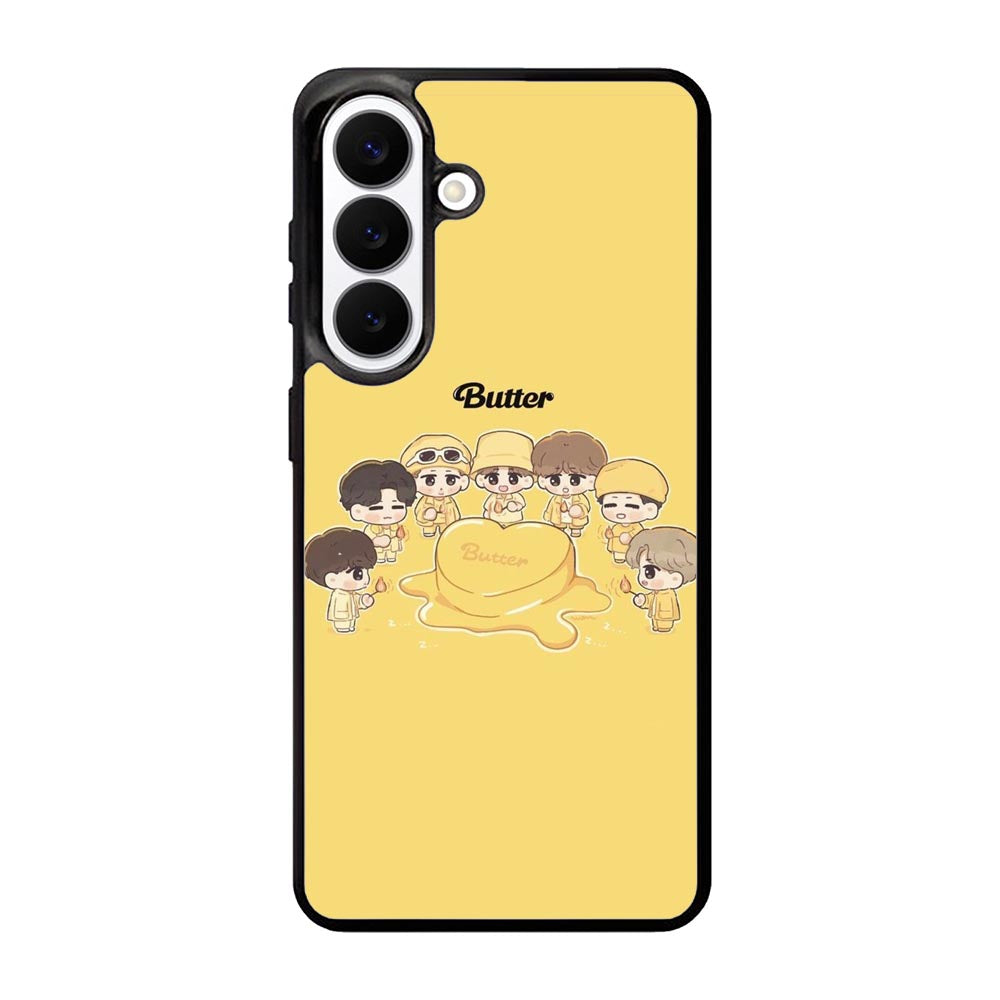 BTS Butter Chibi Personil Samsung Galaxy S26 phone case