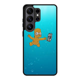 Bart Simpsons Nevermind Nirvana Samsung Galaxy S26 Ultra Case DC0144