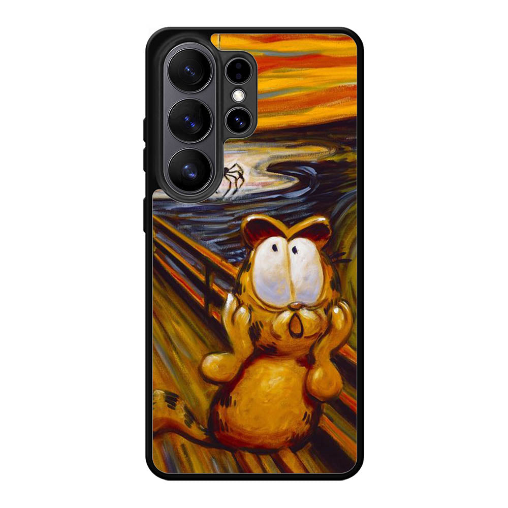 Garfield Art Painting Samsung Galaxy S26 Ultra phone case