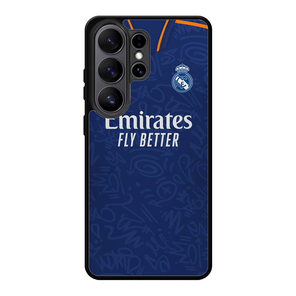 Real Madrid 2021-2022 Away Jersey Samsung Galaxy S26 Ultra phone case