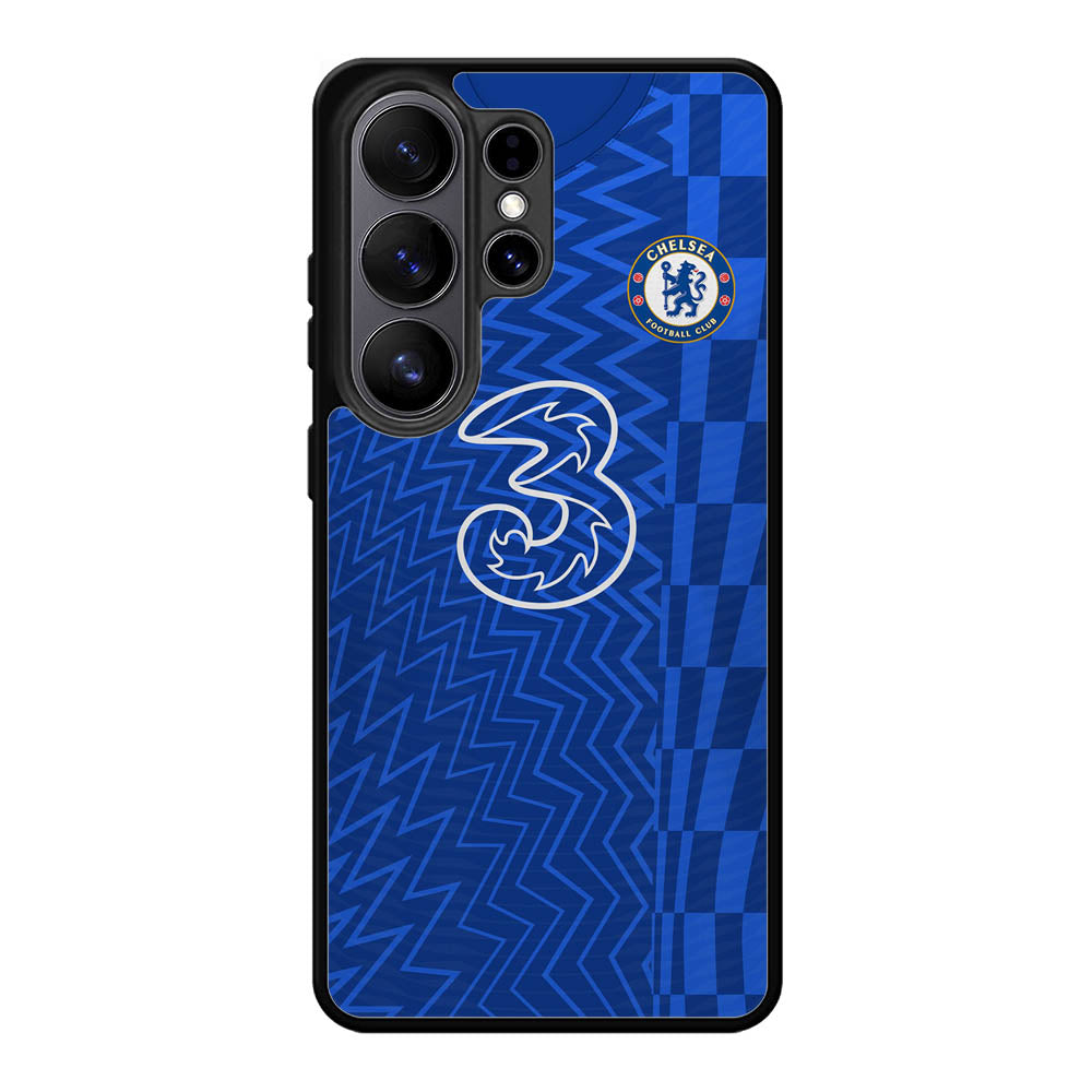 Chelsea Fc 2021-2022 Home Jersey Samsung Galaxy S26 Ultra phone case with DC0304 design