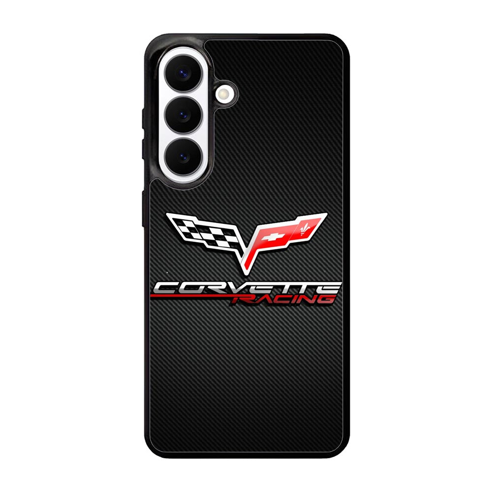 Corvette Racing Carbon Logo Samsung Galaxy S26 phone case