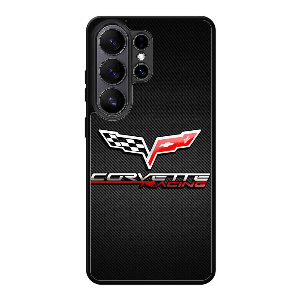 Corvette Racing Carbon Logo Samsung Galaxy S26 Ultra phone case