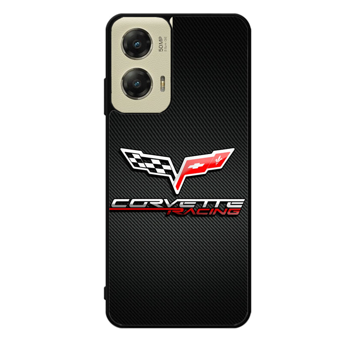 Corvette Racing Carbon Logo Motorola Moto G Stylus 5G 2024 Case
