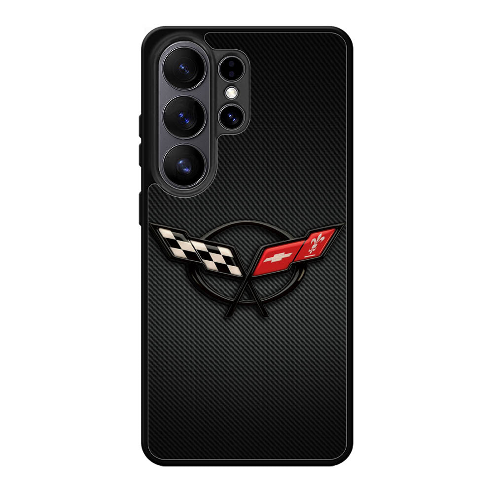 Corvette Logo 4th Samsung Galaxy S26 Ultra phone case
