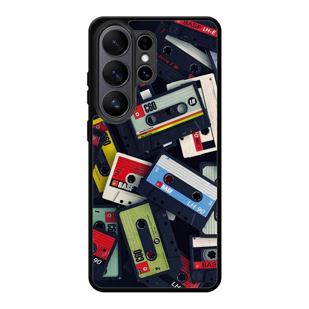 Cassete Retro Tape Samsung Galaxy S26 Ultra phone case