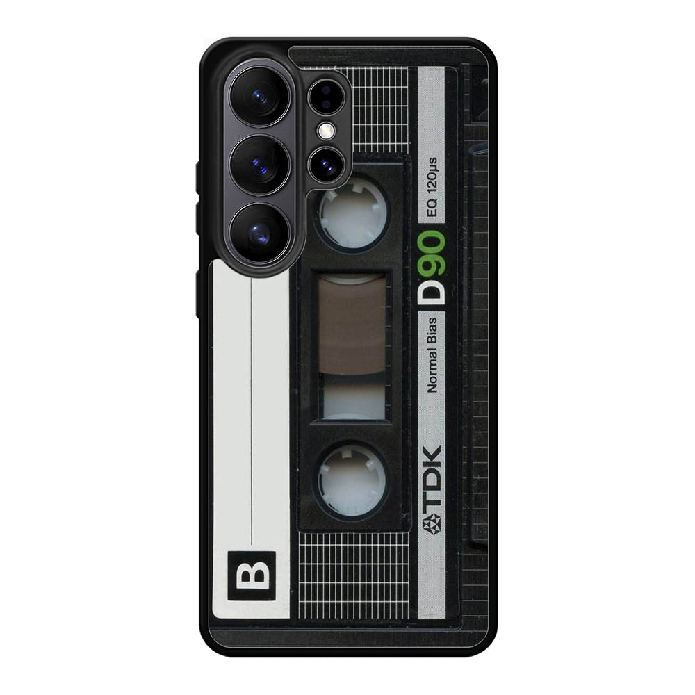 Retro Cassette Tape D90 Samsung Galaxy S26 Ultra phone case