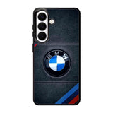 Bmw Logo Leather Samsung Galaxy S26 Plus phone case