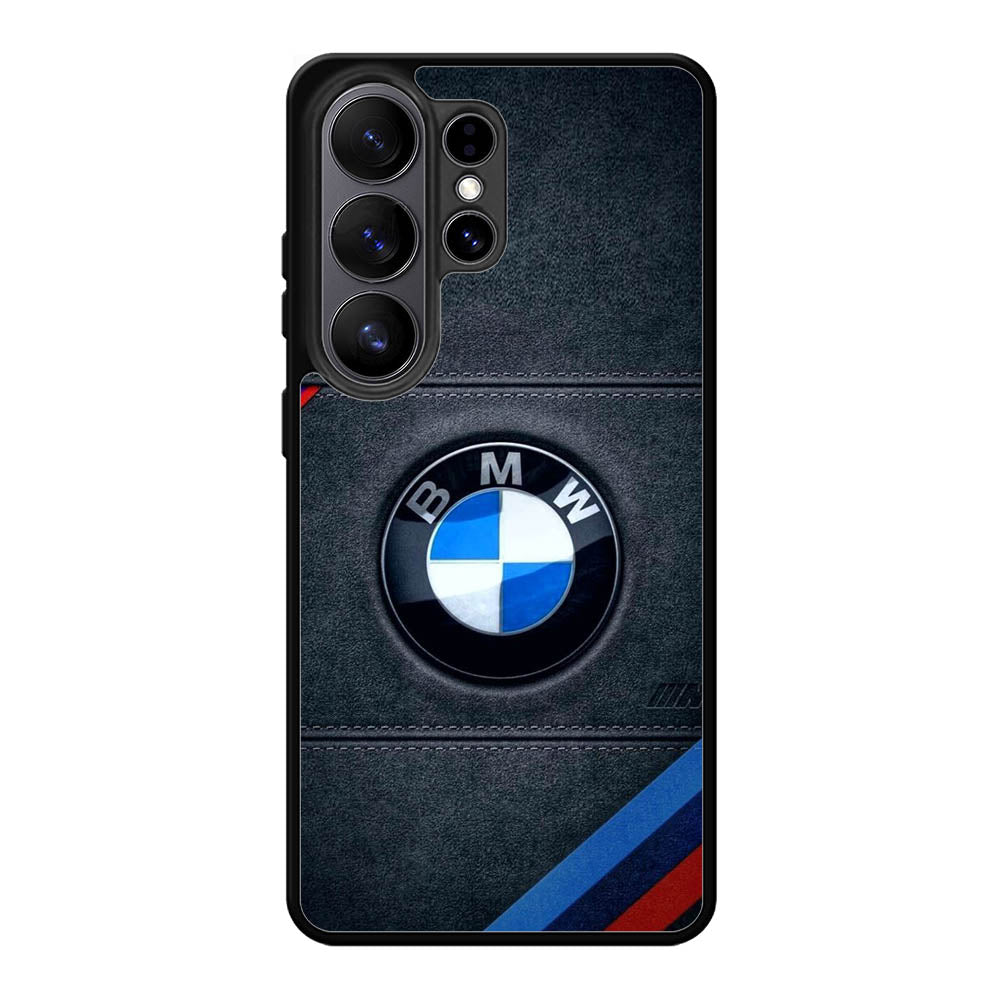 Bmw Logo Leather Samsung Galaxy S26 Ultra phone case