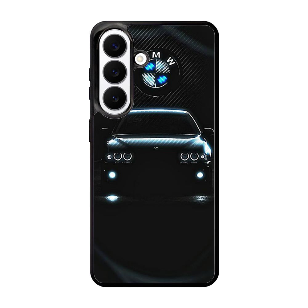 BMW Blue Neon Samsung Galaxy S26 phone case with DC0203 design
