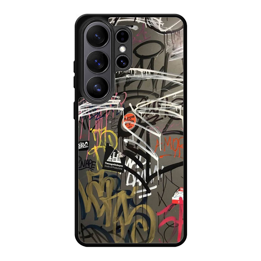 Graffiti in The Grey Wal Samsung Galaxy S26 Ultra phone case