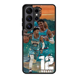 12 Morant Memphis Grizzlies Samsung Galaxy S26 Ultra phone case with DC0001 design