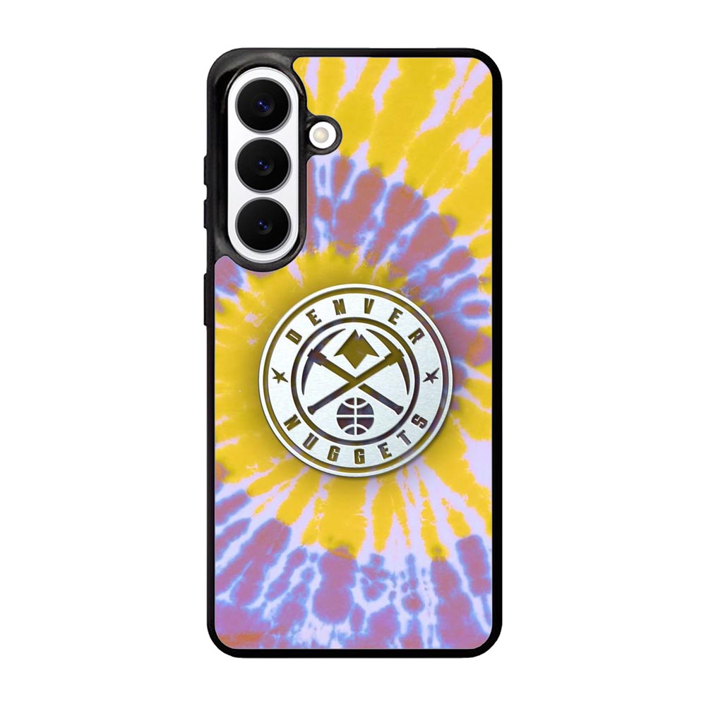 Denver Nuggets Tie Dye Style Logo Samsung Galaxy S26 phone case