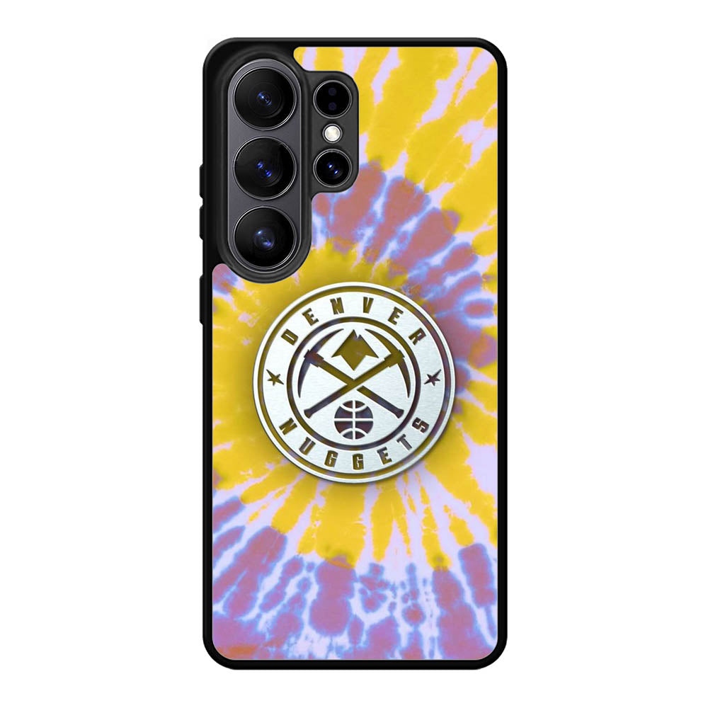 Denver Nuggets Tie Dye Style Logo Samsung Galaxy S26 Ultra phone case