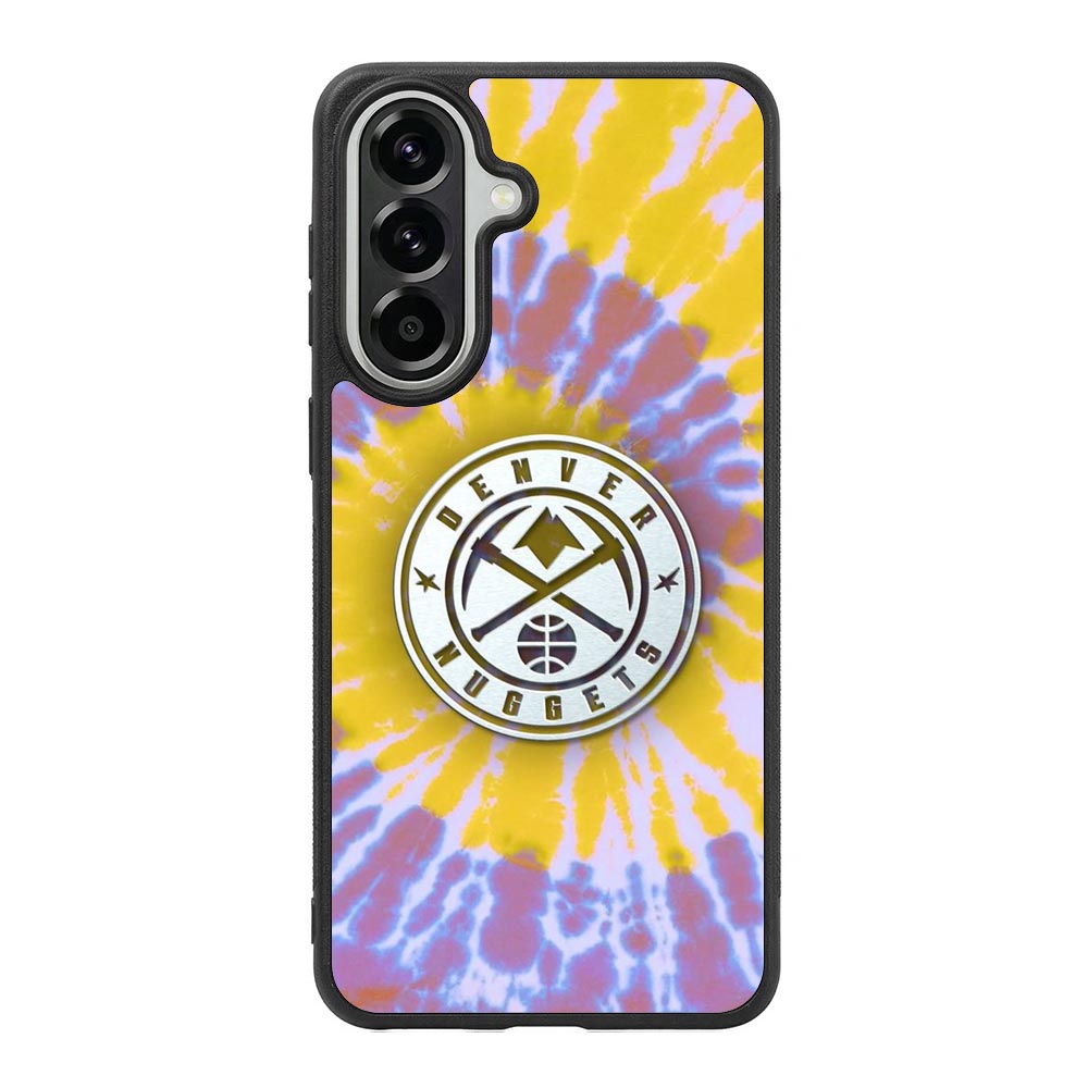 Denver Nuggets Tie Dye Style Logo Samsung Galaxy A37 Case