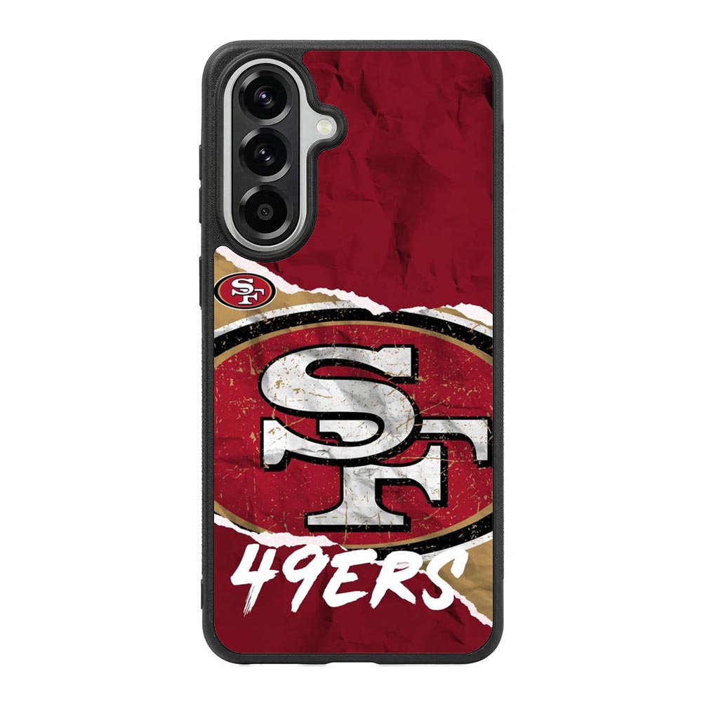 San Francisco 49Ers Torn Paper Style Logo Samsung Galaxy A37 Case DC1617