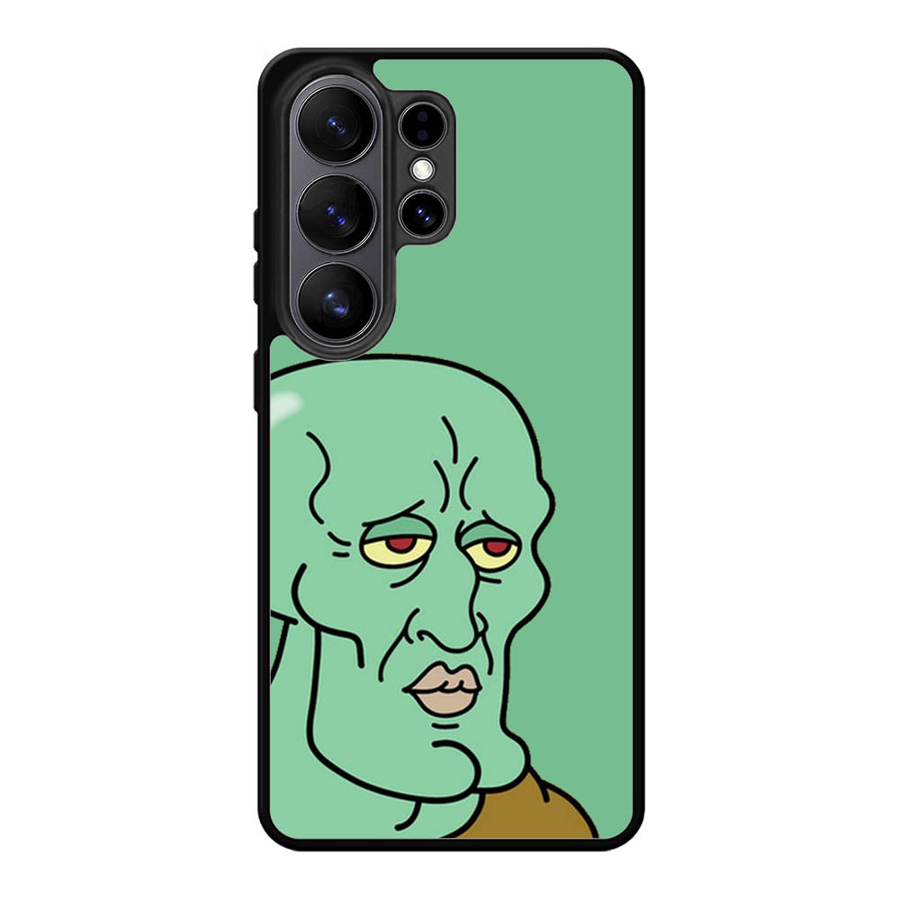 Squidward Handsome Face Samsung Galaxy S26 Ultra phone case