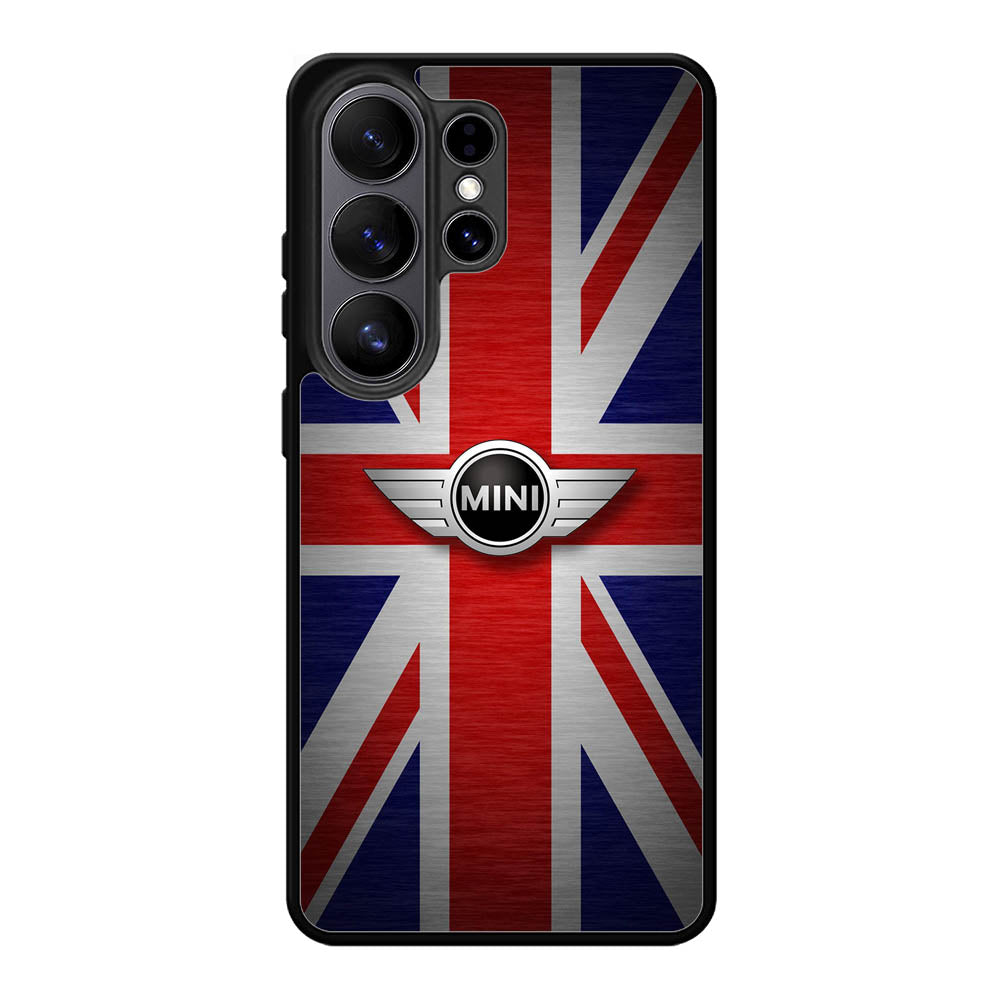 Mini Cooper Union Jack Samsung Galaxy S26 Ultra phone case with DC1177 design