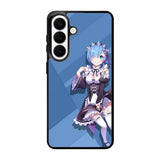 Rem Re Zero Anime Samsung Galaxy S26 Plus phone case with DC1571 design