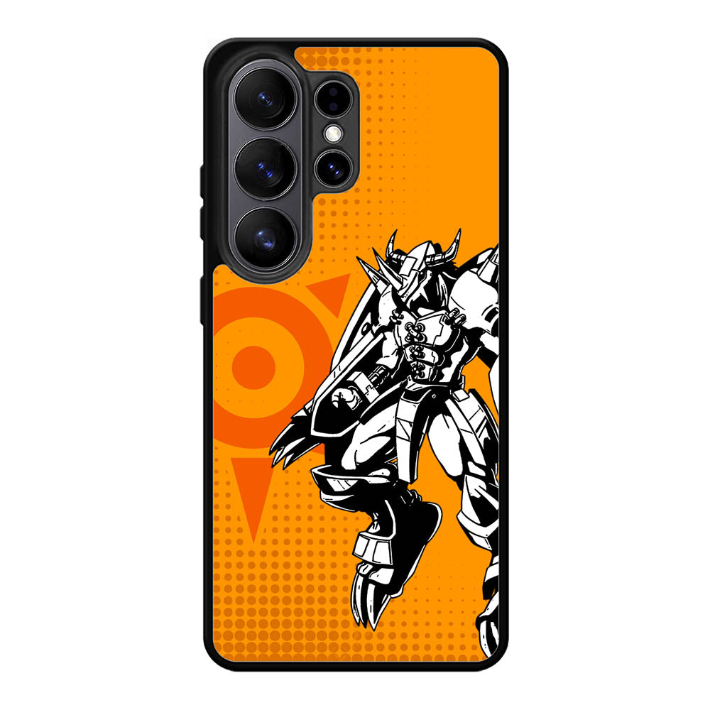 Digimon Wargreymon Samsung Galaxy S26 Ultra phone case with DC0516 design