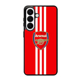 Arsenal Three Stripes Samsung Galaxy S26 Plus phone case