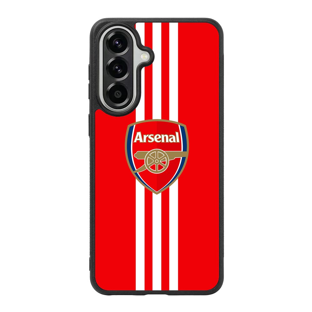 Arsenal Three Stripes Samsung Galaxy A57 Case