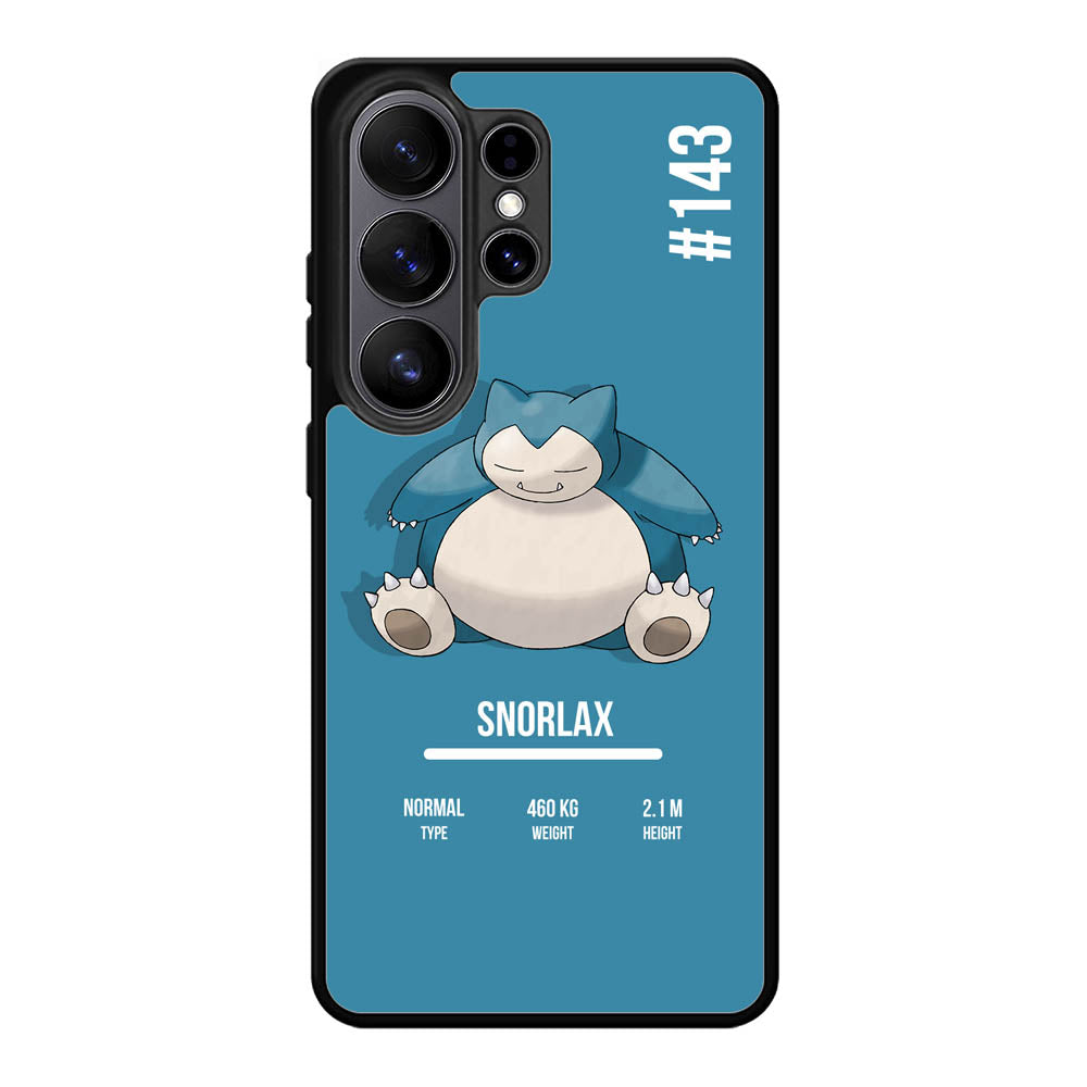 Pokemon Snorlax 2nd Samsung Galaxy S26 Ultra phone case