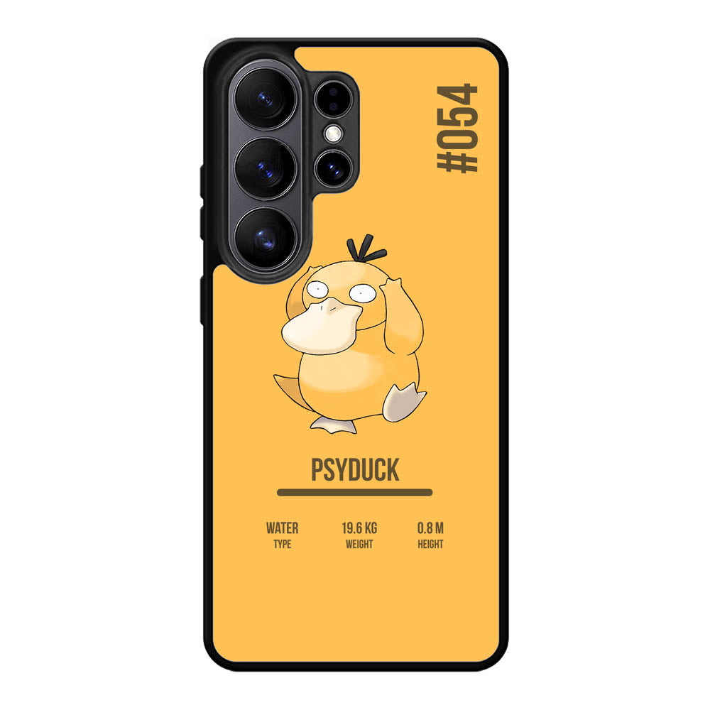 Pokemon Psyduck Samsung Galaxy S26 Ultra phone case with DC1491 design