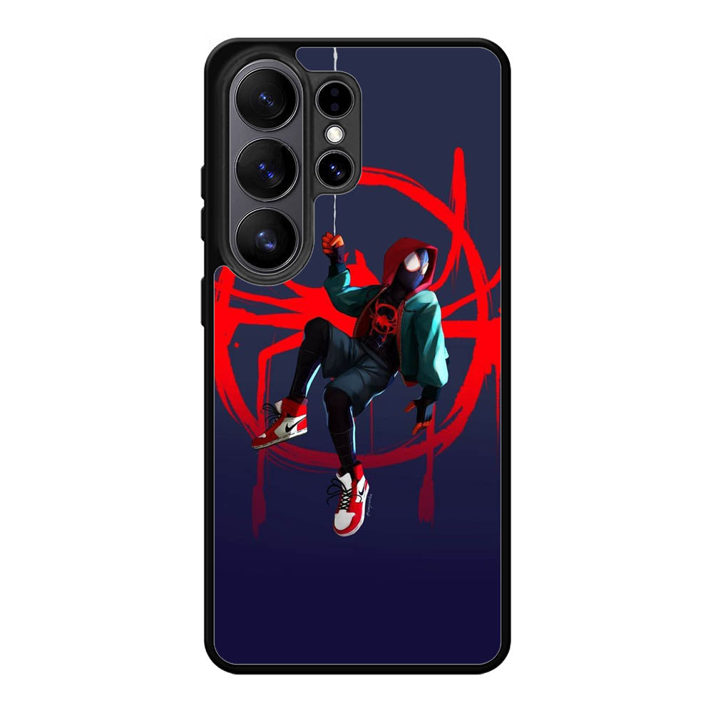 Spiderman Miles Samsung Galaxy S26 Ultra phone case