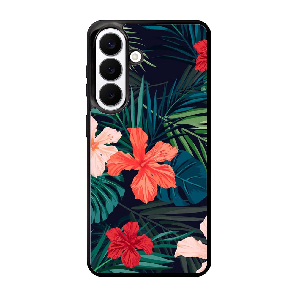 Tropical Floral Samsung Galaxy S26 Plus phone case