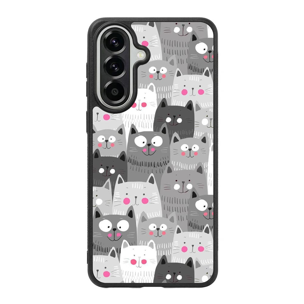 Cat Pattern Samsung Galaxy A57 Case