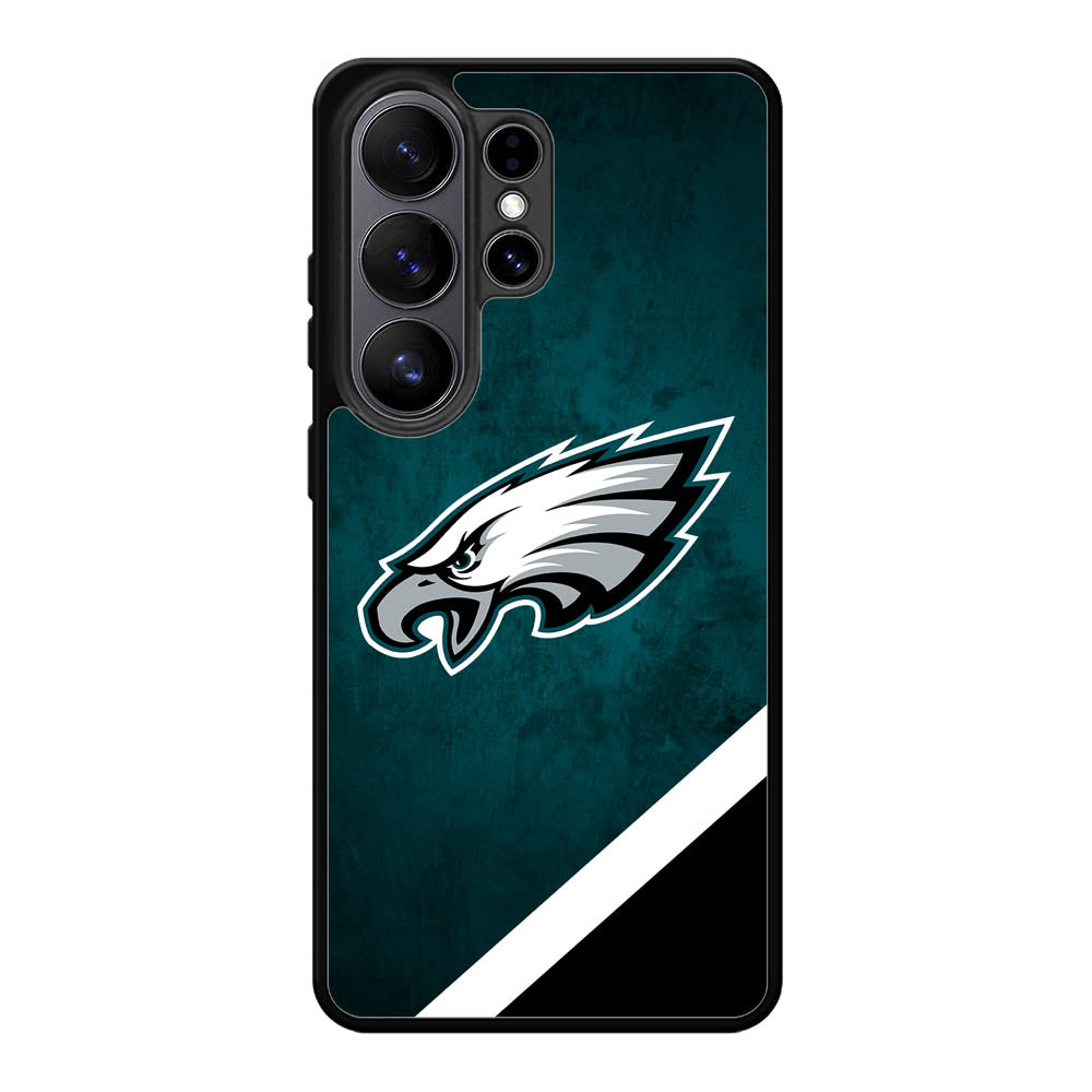 Philadelphia Eagles Samsung Galaxy S26 Ultra phone case with DC1406 design