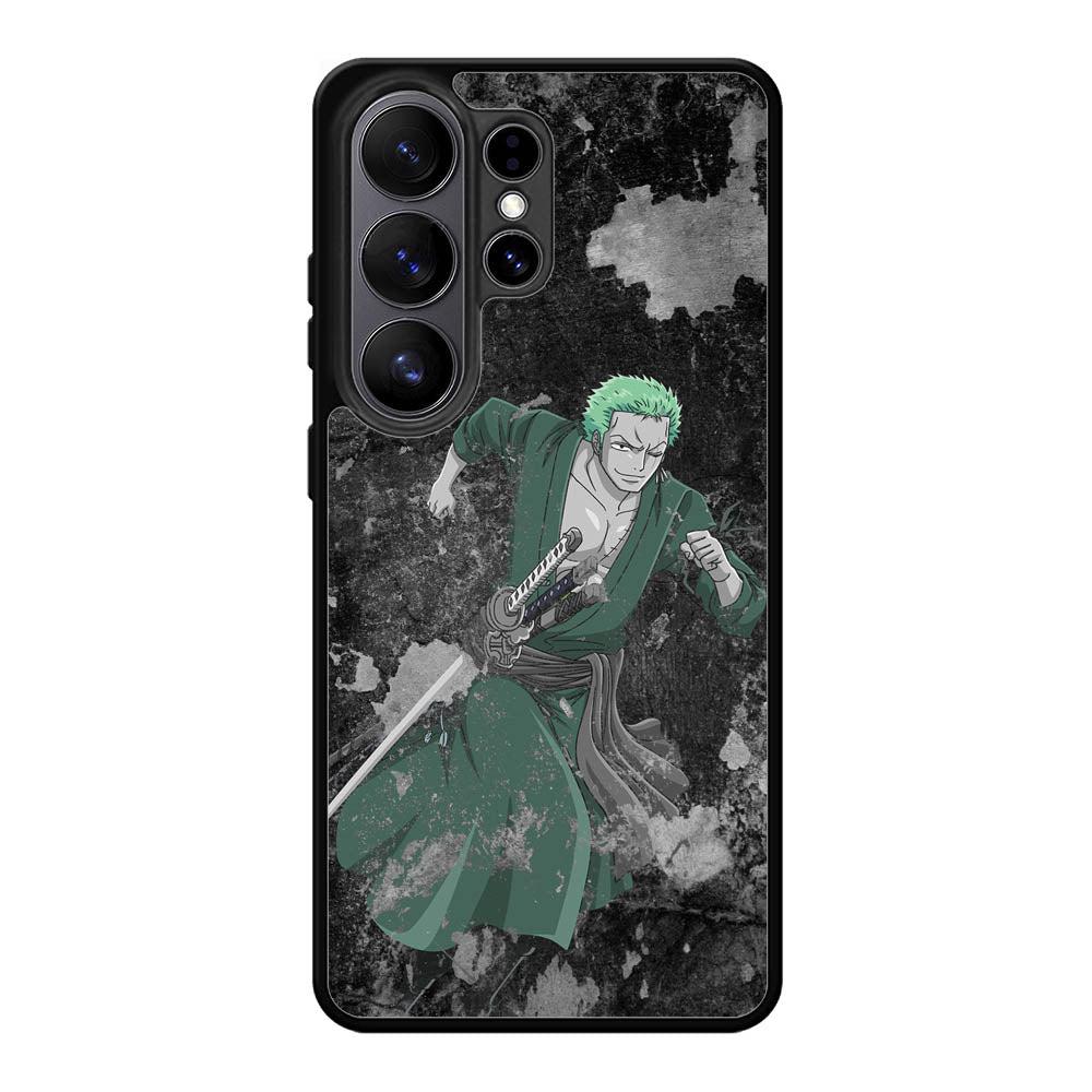 Zoro One Piece Samsung Galaxy S26 Ultra phone case with DC2004 design