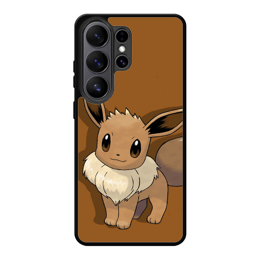 Pokemon Eevee Samsung Galaxy S26 Ultra phone case with DC1479 design