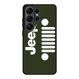 Jeep Green Army Samsung Galaxy S26 Ultra phone case
