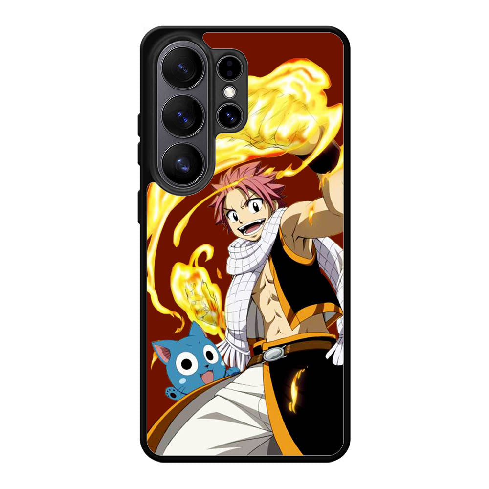 Natsu Fairy Tail Anime Samsung Galaxy S26 Ultra phone case