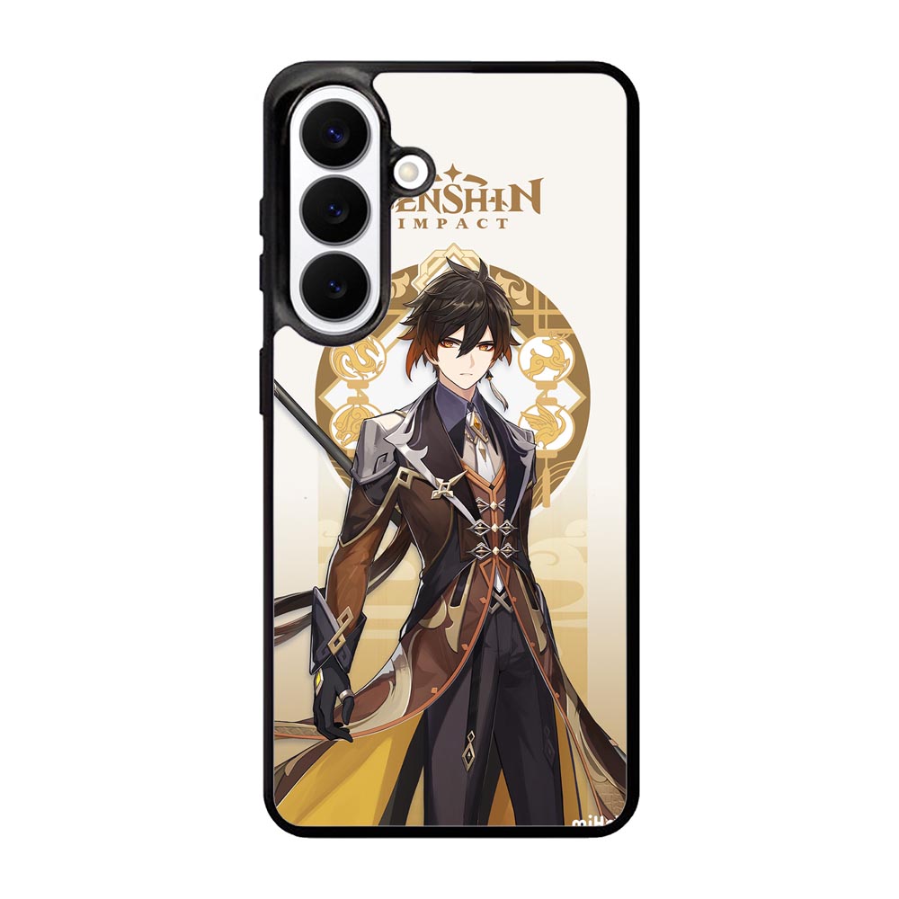 Zhongli Genshin Impact Samsung Galaxy S26 phone case