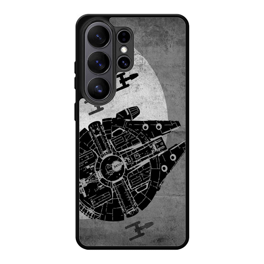 Star Wars Millenium Falcon Samsung Galaxy S26 Ultra phone case