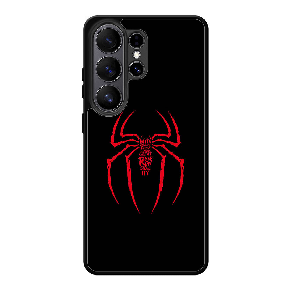 The Amazing Spiderman Samsung Galaxy S26 Ultra phone case with DC1842 design
