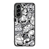 Doodle Art Cartoon Samsung Galaxy A57 Case DC0545